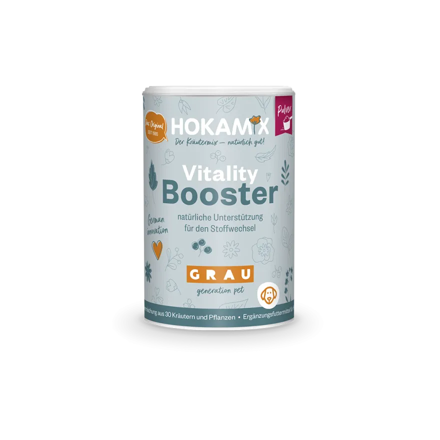 Grau Hund Hokamix Vitality Booster Pulver | 150 g