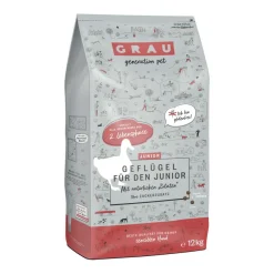 Grau Hund JUNIOR Geflügel (vorher PUPPY) | 12 kg