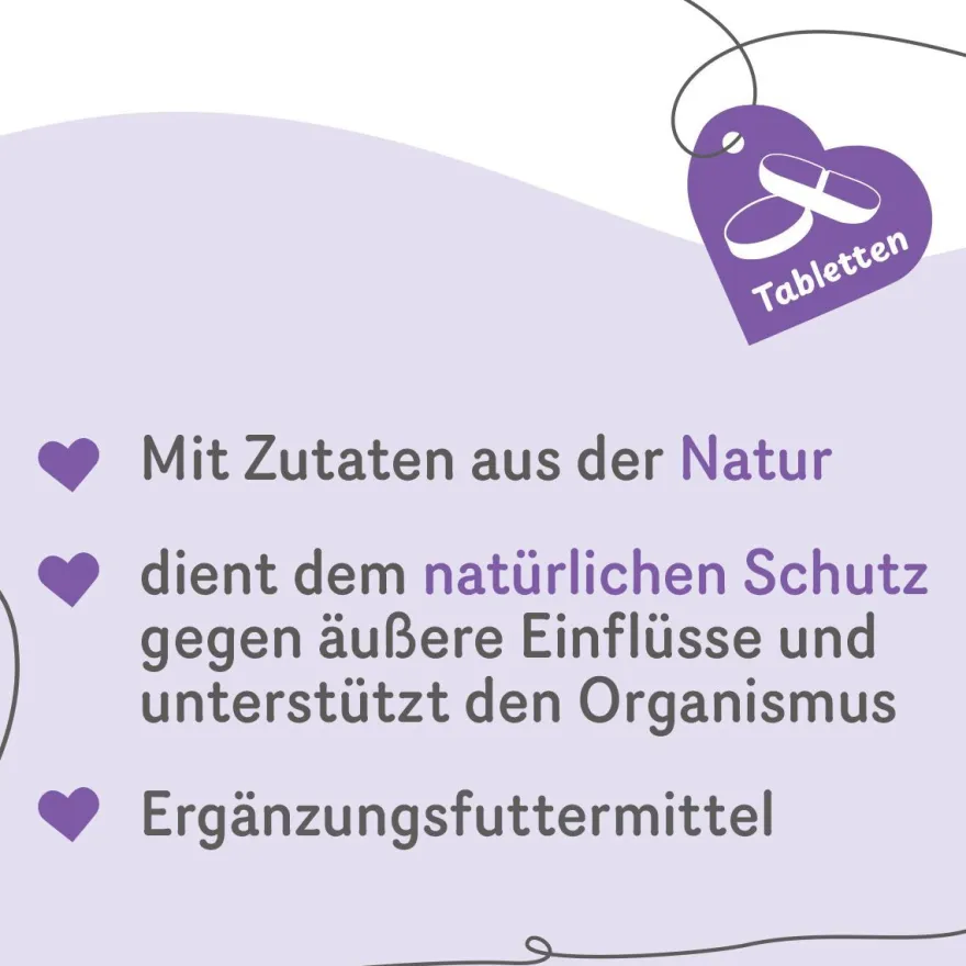 Grau Hund & Katze Garlic Tabs | 200 Stück