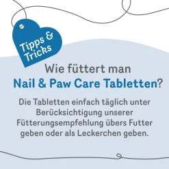 Grau Hund & Katze Nail & Paw Care - Tabs | 100 Stück