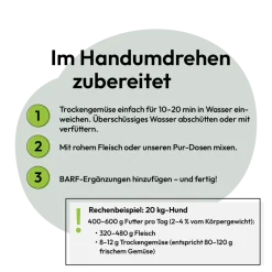 Grau Hund Süßkartoffel-Grieß | 150 g