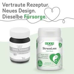 Grau Hund StressLess Tabs | 120 Stück