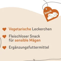 Grau Hund Veggie Snacks | 160 g