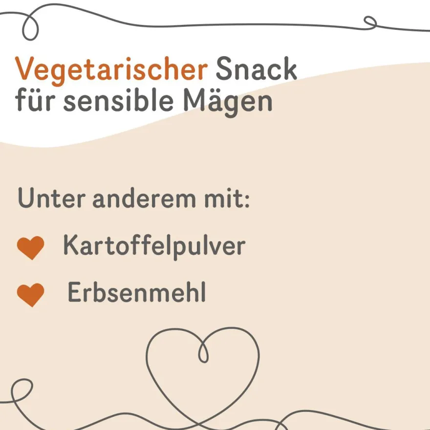 Grau Hund Veggie Snacks | 160 g
