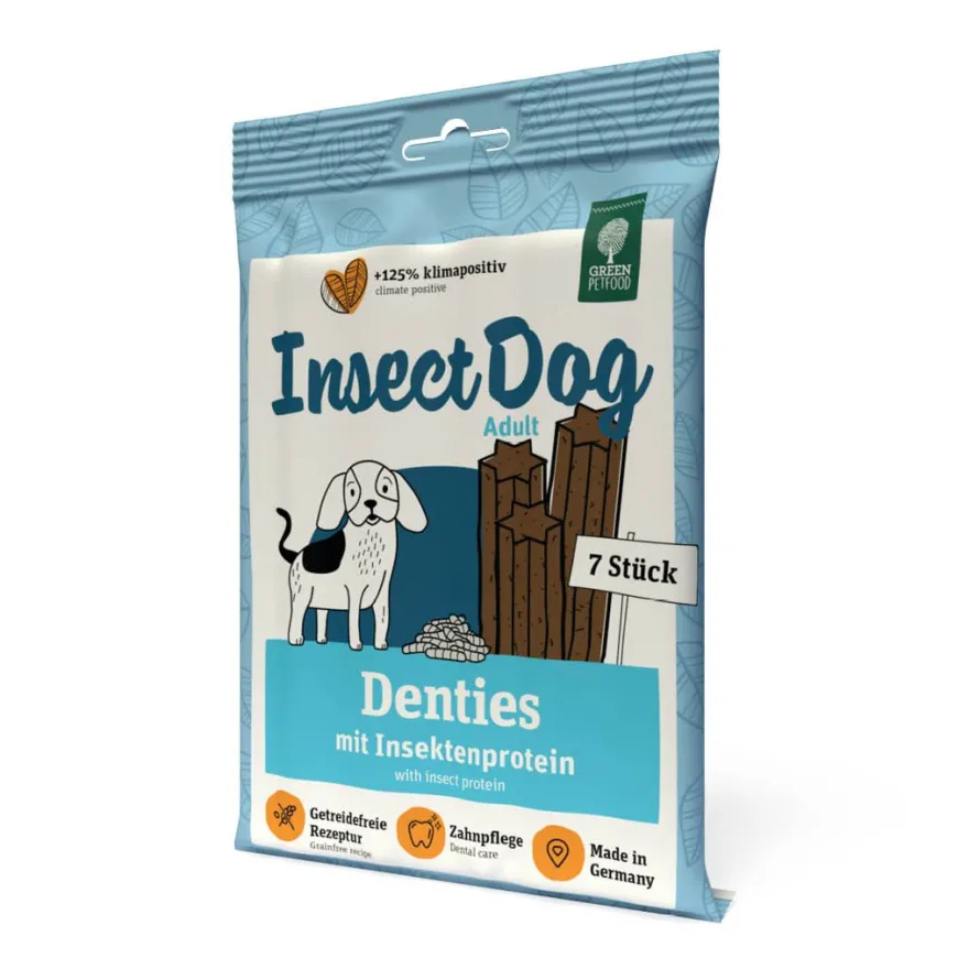 Green Petfood Denties with Insects | 180 g