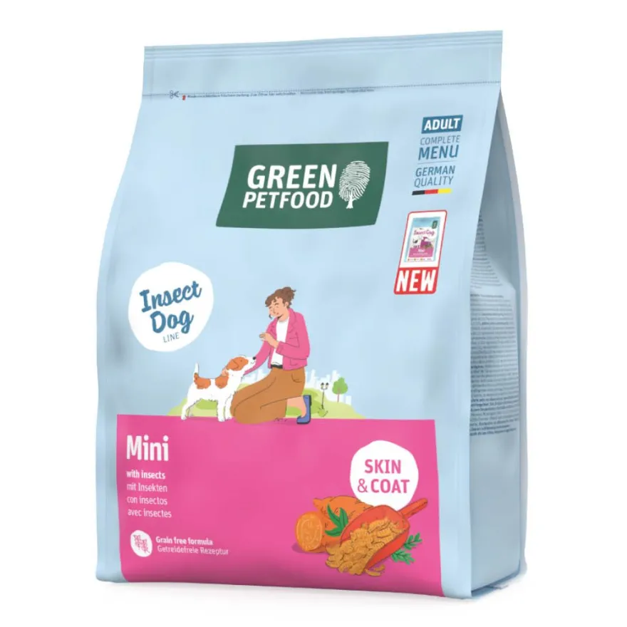 Green Petfood Mini with Insects | 900 g