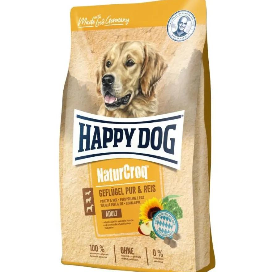 Happy Dog NaturCroq Geflügel & Reis | 1 kg