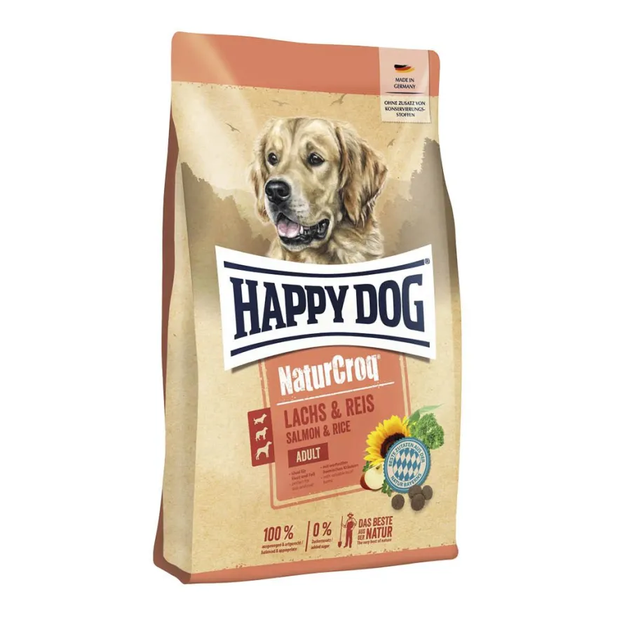 Happy Dog NaturCroq Lachs & Reis | 4 kg