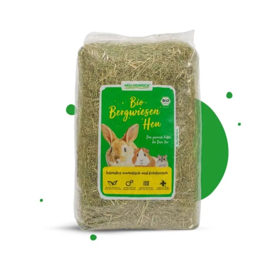 Heu-Heinrich Bio-Bergwiesenheu | 4 kg
