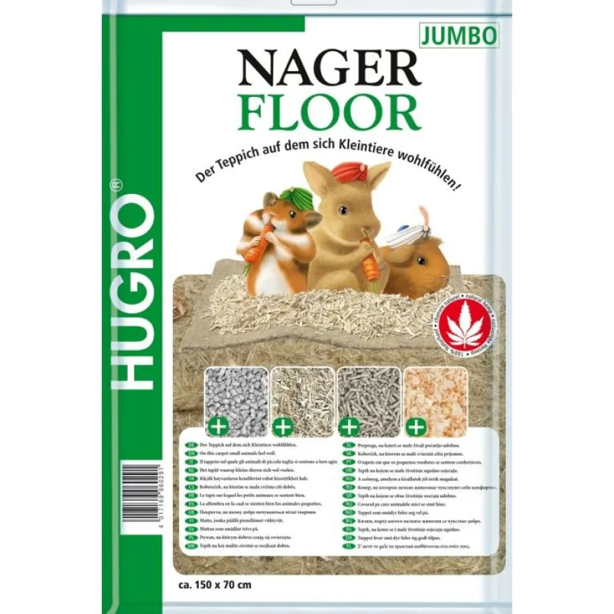 Hugro Hanf Nagerfloor, Jumbo | 150 x 70 cm