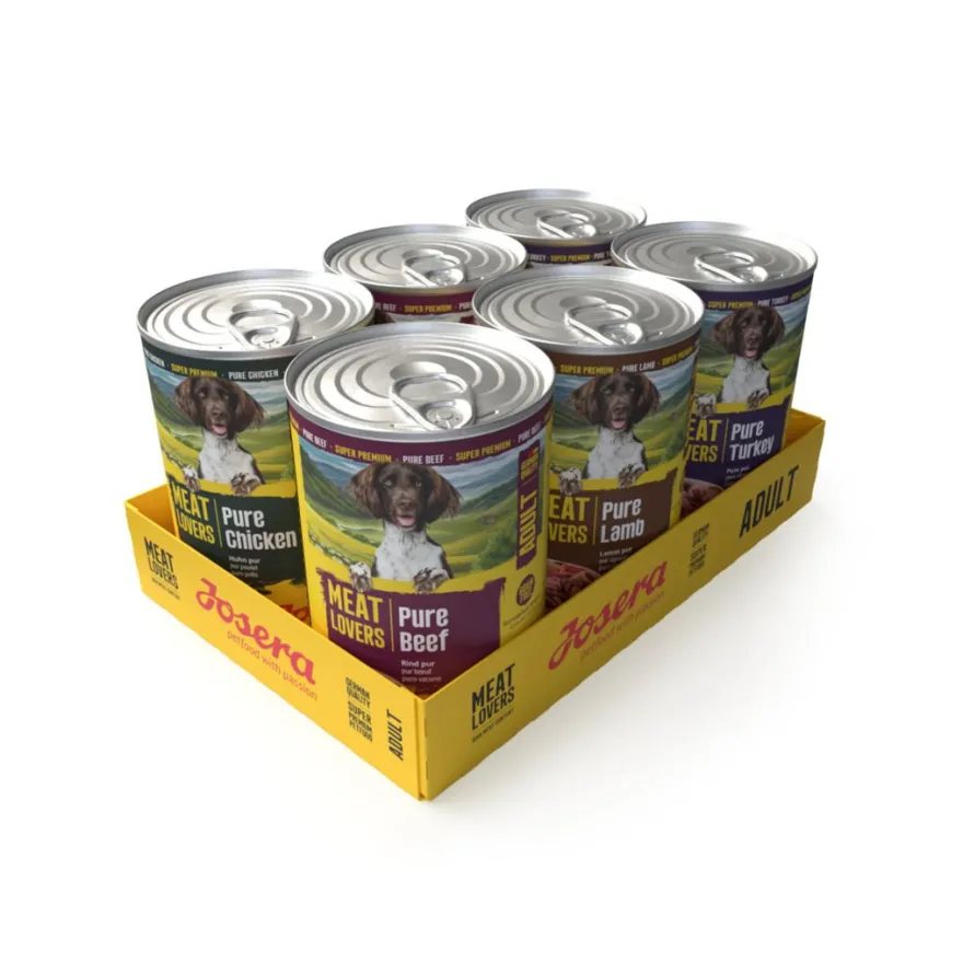 Josera Meat Lovers Adult Pure Multipack | 6 x 400 g