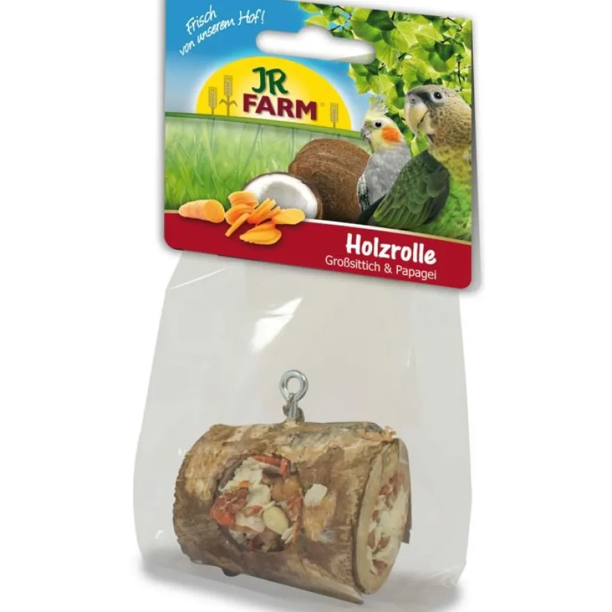 JR Birds Holzrolle Großsittich & Papagei | 150 g