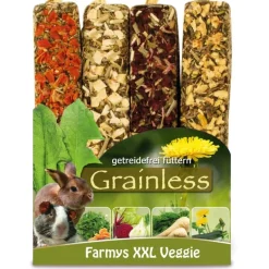 JR Farm Grainless Farmys XXL Veggie 4er-Pack | 450 g