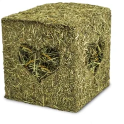 JR Farm Heu-Würfel klein mit Mehlwürmer | 125 g