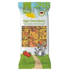 JR Farm Nagolade Nager-Tafel Erdbeere | 125 g