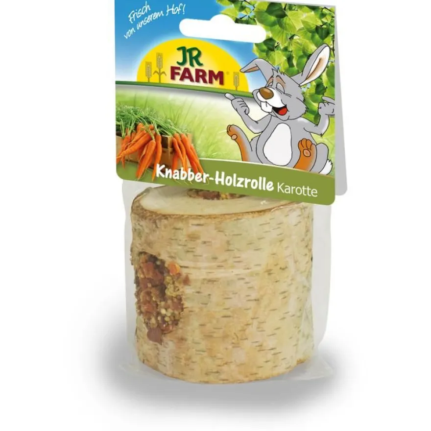 JR Knabber-Holzrolle Karotte | 150 g