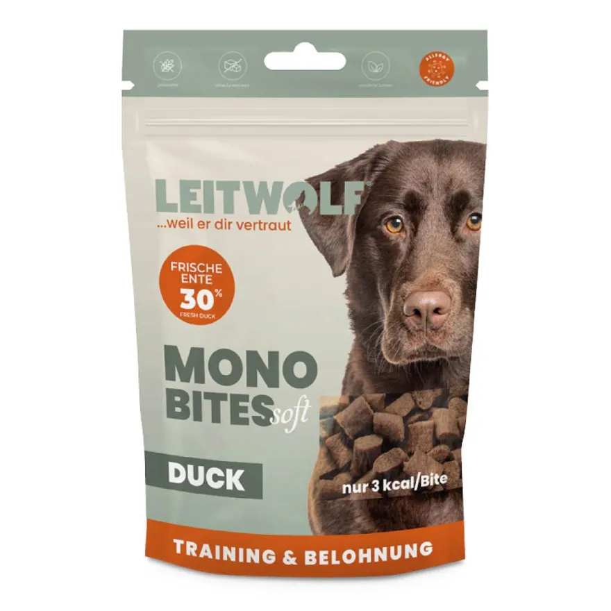 Leitwolf Mono Bites Duck | 150 g