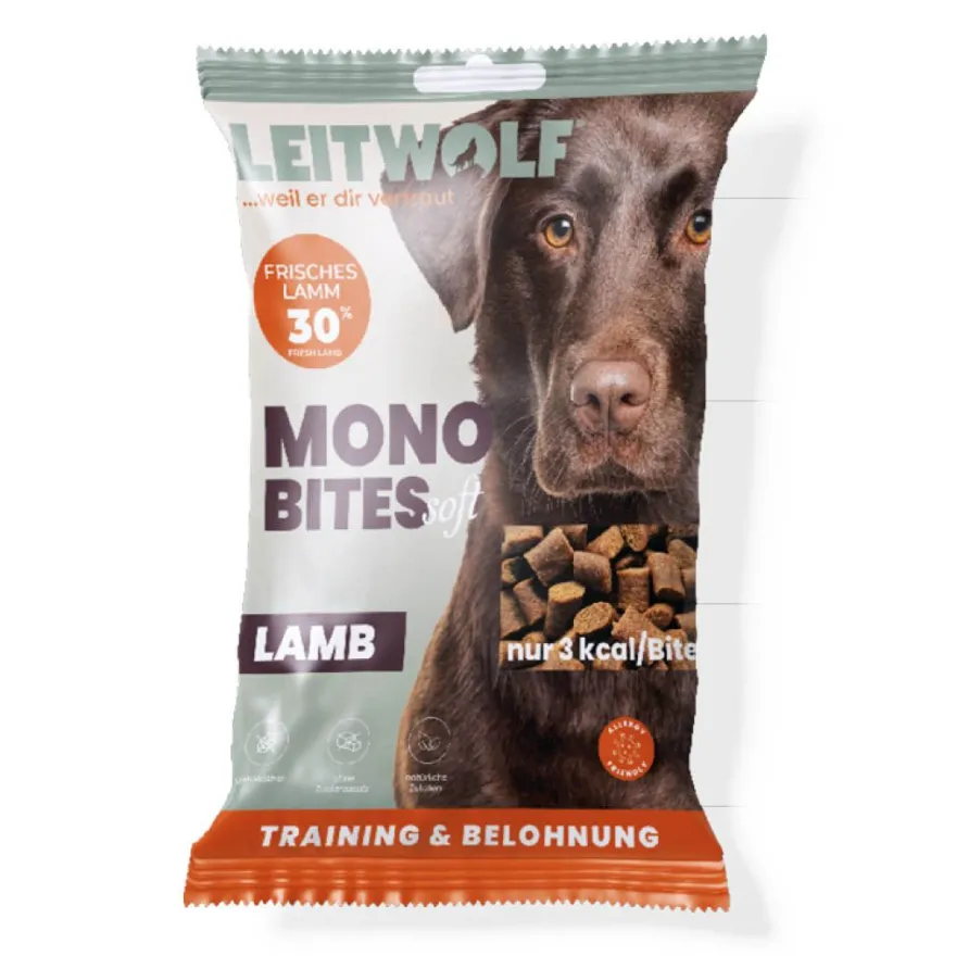 Leitwolf Mono Bites Lamb | 80 g