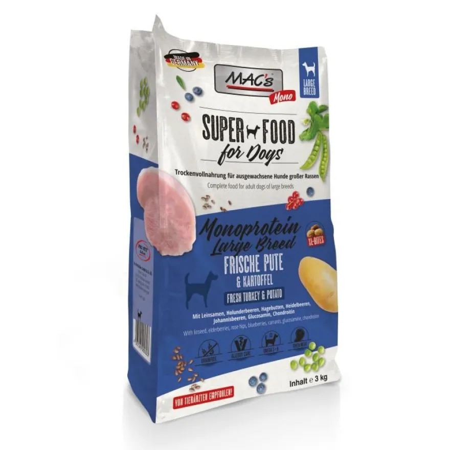 MAC's - Dog - Adult Mono Large Breed | 3 kg