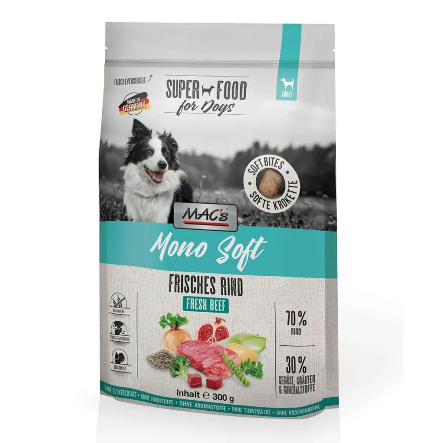MAC's - Dog - Mono Soft - Frisches Rind | 300 g