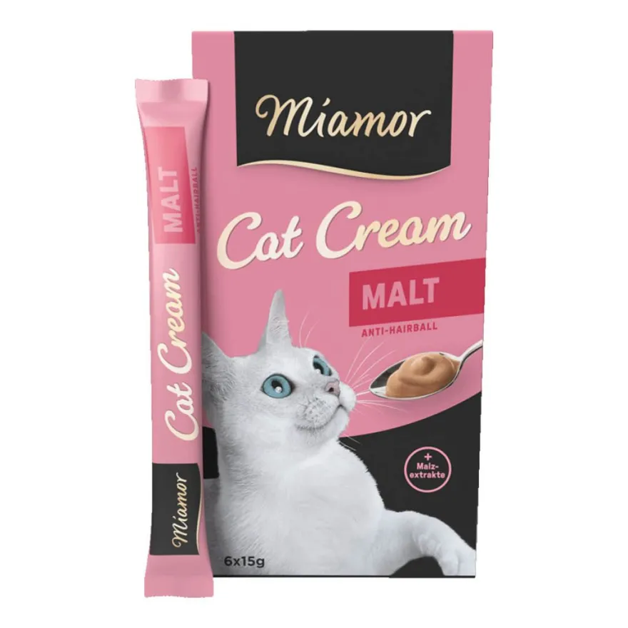 Miamor Cat Snack Malt Cream | 6 x 15 g