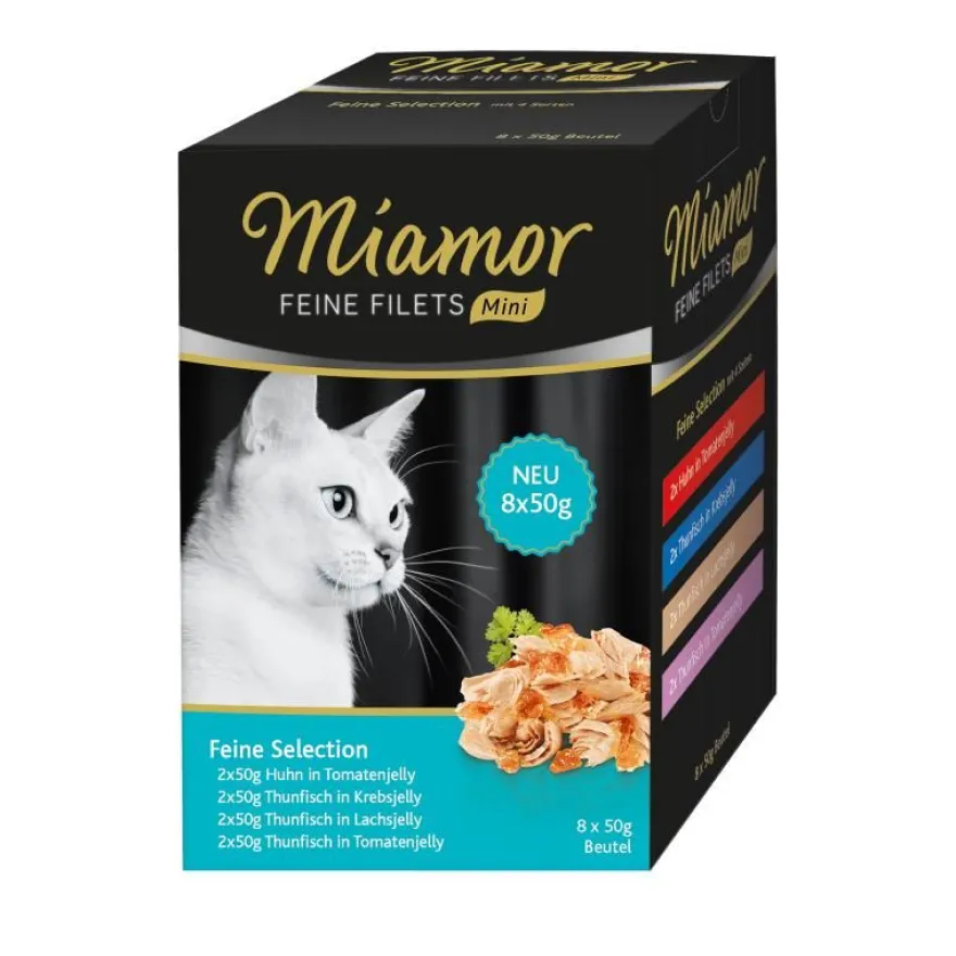 Miamor Feine Filets Mulitbox Feine Selection | 8 x 50 g