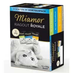 Miamor Ragout Royale Multibox Kaninchen, Huhn & Thunfisch in Jelly | 12 x 100 g