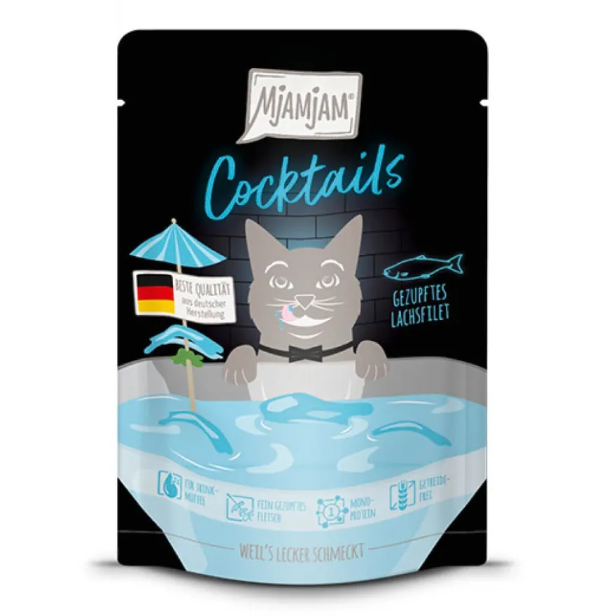 MjAMjAM - Cocktails - Gezupftes Lachsfilet | 40 g