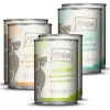 MjAMjAM Dog Mixpaket I - Huhn & Ente, Rind, Pute | 6 x 400 g