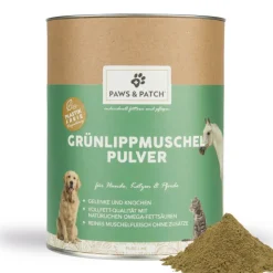 Paws & Patch GRÜNLIPPMUSCHEL Pulver für Hunde, Katzen und Pferde | 150 g