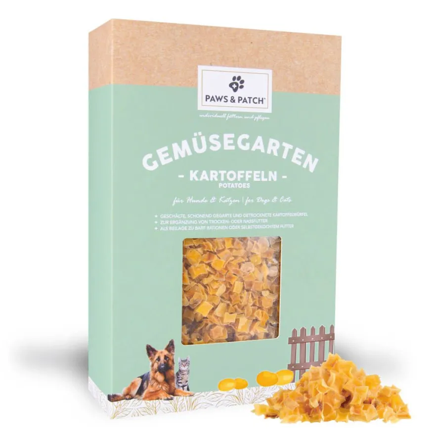 Paws & Patch KARTOFFELWÜRFEL für Hunde und Katzen | 350 g