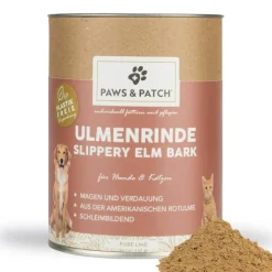 Paws & Patch ULMENRINDE Pulver für Hunde und Katzen | 100 g