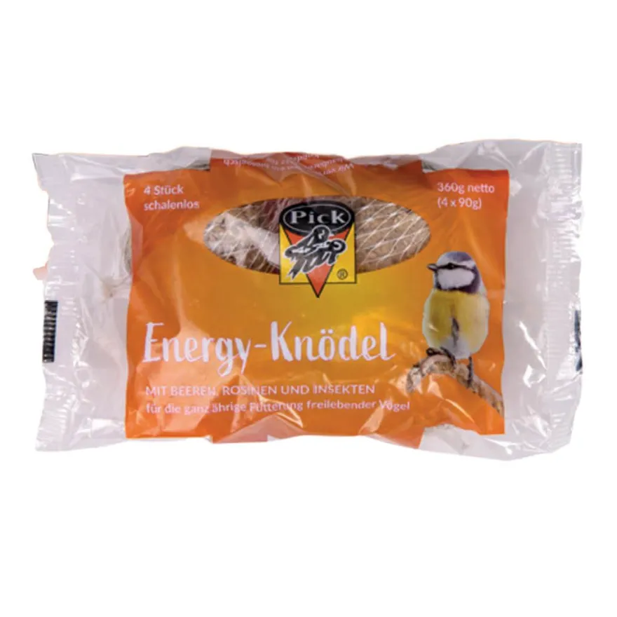 Pick Up ENERGY Meisenknödel in Folie kompost, Netz | 4 Stück