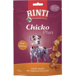 Rinti Chicko Plus Käsewürfel mit Huhn | 225 g