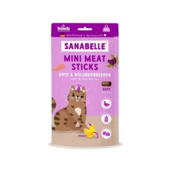 Sanabelle Mini Meat Sticks Ente & Holunderbeeren | 55 g