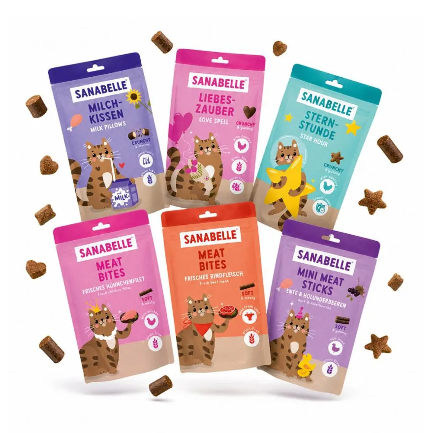 Sanabelle Snacksplosion Bundle | 6 x 55 g