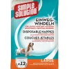 Simple Solution Einwegwindel | 12 x Large