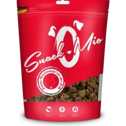 SnackOMio Hundesnack Krosse Fleischwürfel von der Ente | 125 g