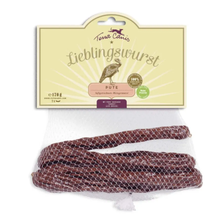 Terra Canis Lieblingswurst - Pute | 170 g