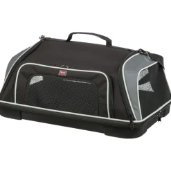 TRIXIE Airline Tasche Boarding, schwarz/grau | 55 × 23 × 40 cm
