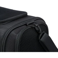 TRIXIE Airline Tasche Plane, schwarz | 28 x 25 x 44 cm