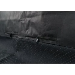 TRIXIE Auto-Schondecke, mit Seitenteilen, teilbar, schwarz | 1.50 x 1.35 m