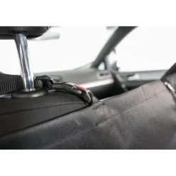 TRIXIE Auto-Schondecke, mit Seitenteilen, teilbar, schwarz | 1.50 x 1.35 m
