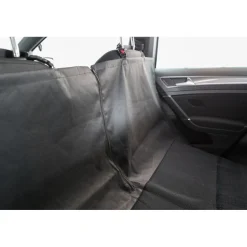 TRIXIE Auto-Schondecke, mit Seitenteilen, teilbar, schwarz | 1.50 x 1.35 m