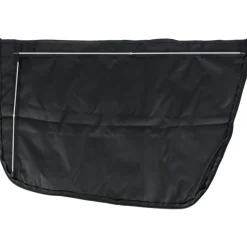 TRIXIE Auto-Schondecke, schmal, mit hohen Seitenteilen, schwarz/beige | 0.5 x 1.45 m