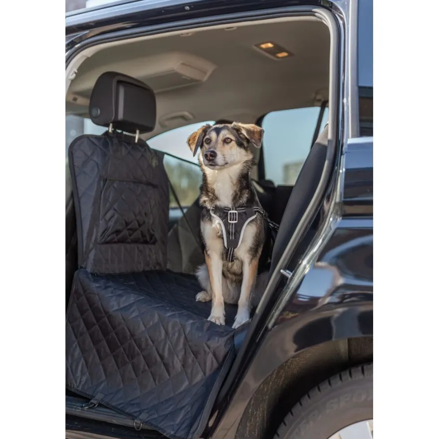 TRIXIE Auto-Schondecke, schwarz | 1,64 × 1,61 m