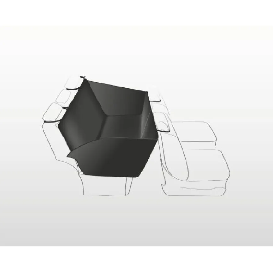 TRIXIE Auto-Schondecke, schwarz | 1.55 x 1.30 m