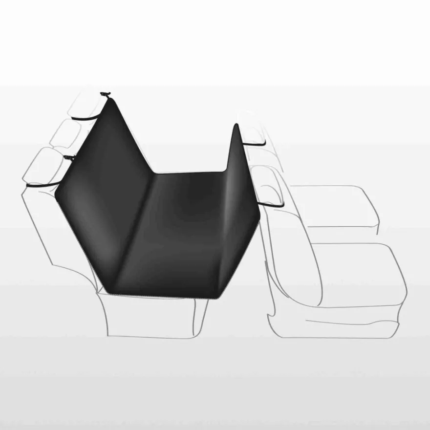 TRIXIE Auto-Schondecke, schwarz | 1.45 x 1.60 m