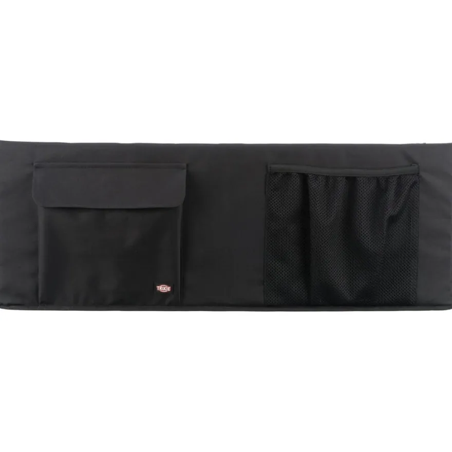TRIXIE Autositz, doppelt, schwarz/grau | 80 x 28 x 39 cm
