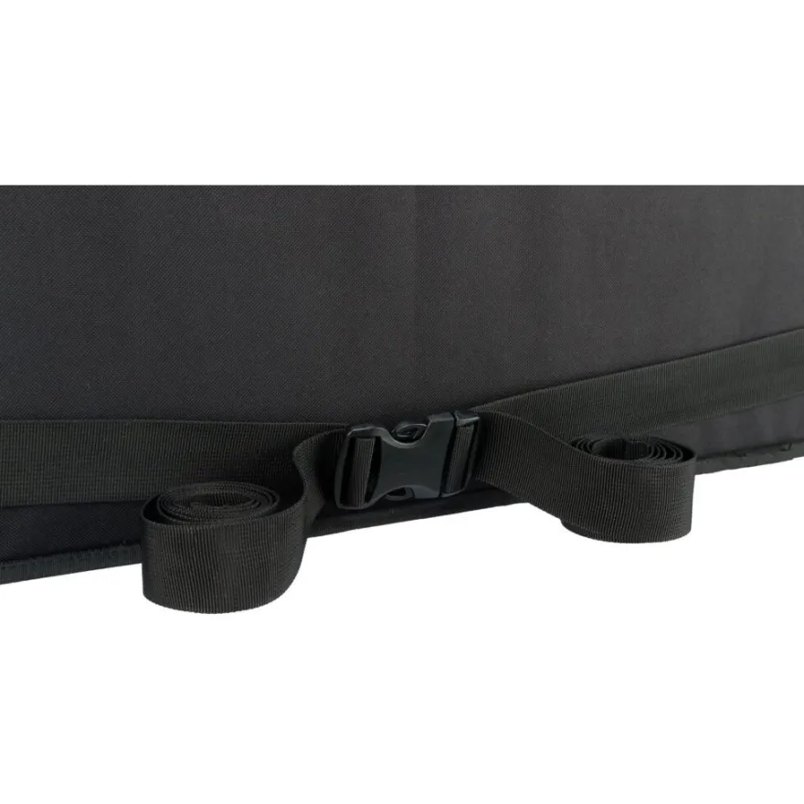 TRIXIE Autositz, doppelt, schwarz/grau | 80 x 28 x 39 cm